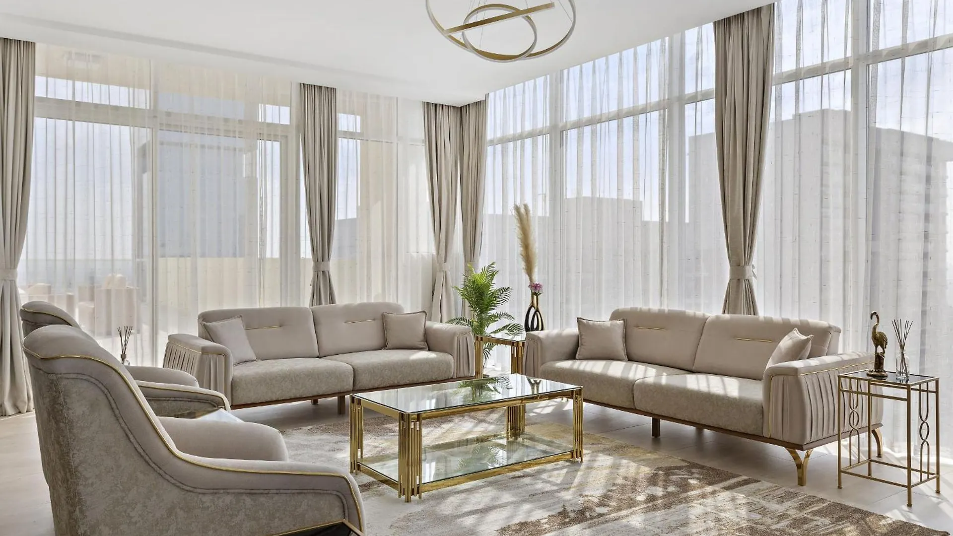 Vayk - Bright 4 Bd Penthouse With Spacious Terrace Dubai 0*,